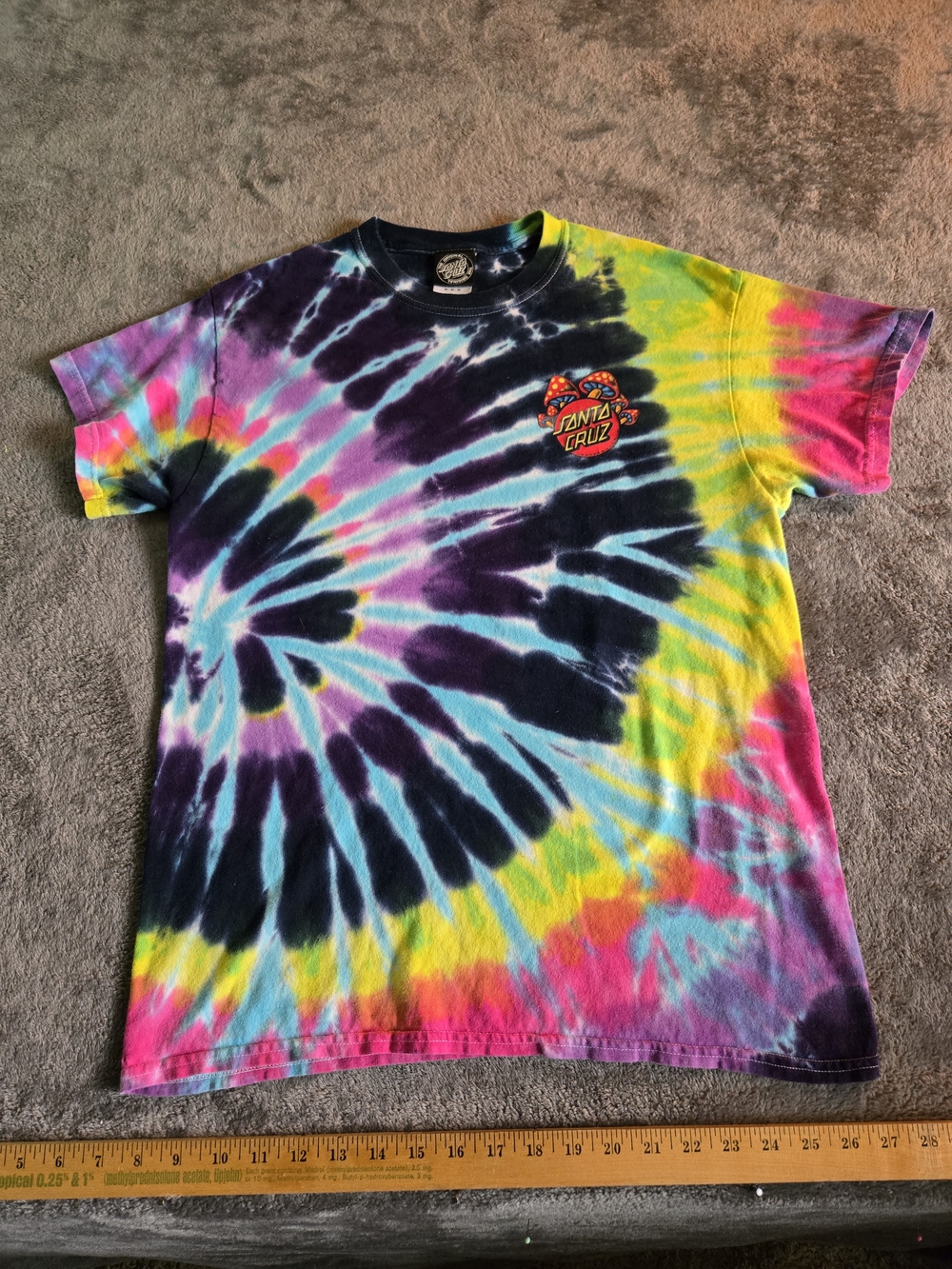 Santa Cruz Kids' Tie-Dye Short Sleeve Tee - Multicolor